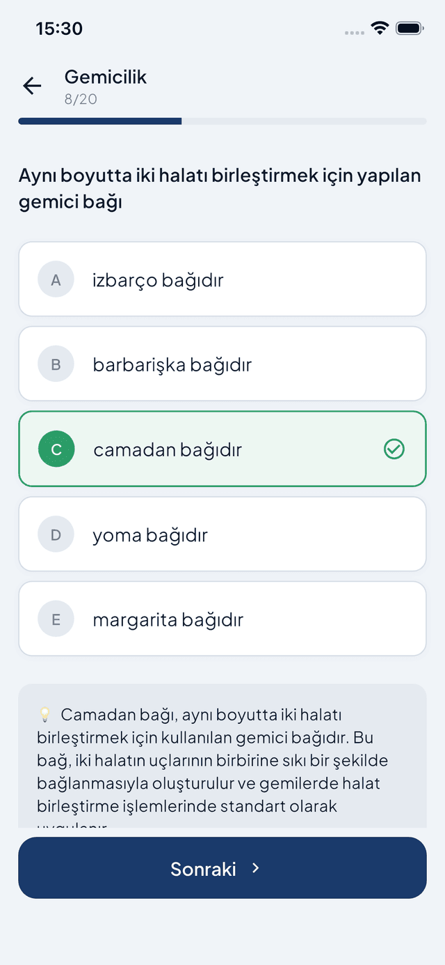 Soru Ekranı